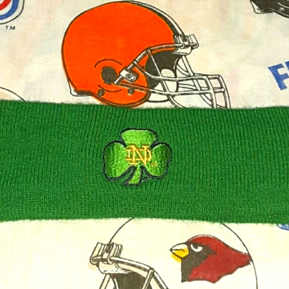Vintage Other - 90s Notre Dame Fighting Irish Winter Headband Hat
